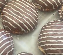 Берлинер с шоколадом