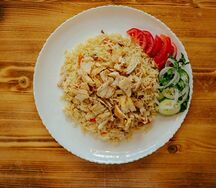 Узбекский плов с курицей