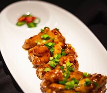 Крылья в кисло-сладком соусе