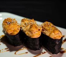 Суши запеченные с тунцом