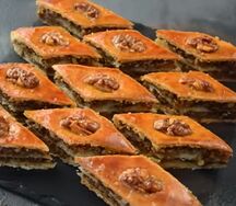 Пахлава с грецким орехом