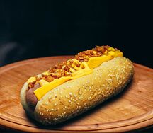 Чиз-дог с куриной колбаской