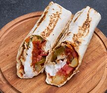 Шаверма в лаваше по-мексикански