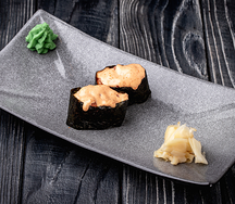 Острые суши с угрем