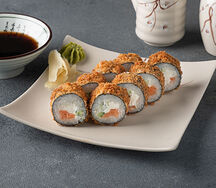 Лосось в кляре