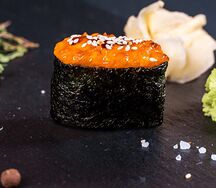 Запеченная суши с краб-кремом