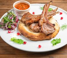 Шашлык из корейки ягненка