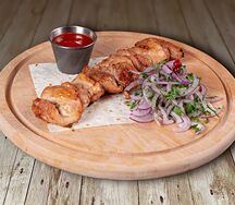 Шашлык из куриного бедра