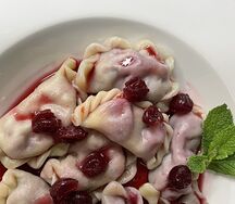Вареники с вишней