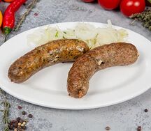 Купаты из курицы на углях