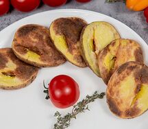 Печеный картофель на углях