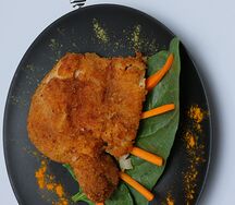 Հավի բդիկով հովհար