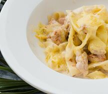 Макарошки с курицей