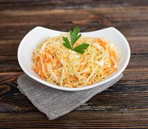Салат с капустой