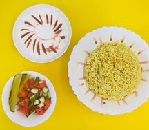 Салат для курицы гриль
