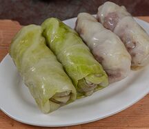 Голубцы из говядины со свининой