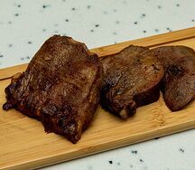 Шашлык из говяжего языка