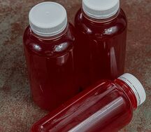 Домашний морс клюквенный