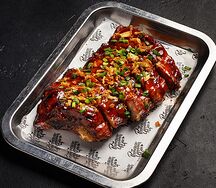 Запеченные свиные ребрышки BBQ