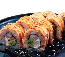 Запеченный ролл Фукудо 4 шт