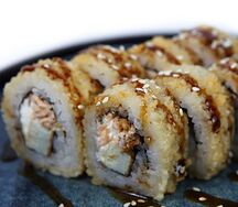 Темпурный ролл Сяке темпура