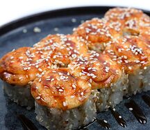 Запеченный ролл Гавайский