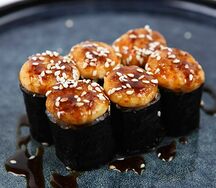 Запеченный ролл Кавай с угрем