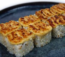 Запеченный ролл Мидии hot 8 шт