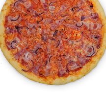 С беконом и ветчиной