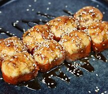 Запеченный ролл Фудзи 8 шт