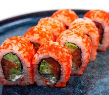 Калифорния с лососем 