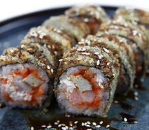 Темпурный ролл Эби крабс