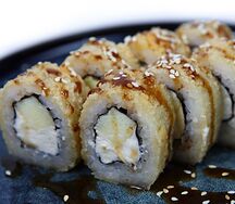 Темпурный ролл сливочный