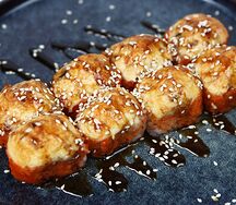 Запеченный ролл Фудзи 4 шт