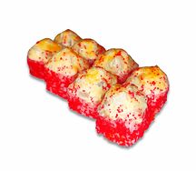 Запеченный ролл с окунем