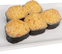 Запеченный ролл Горячий краб