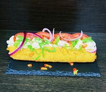 Хот-дог-ролл с курицей