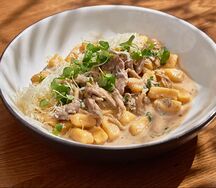 Картофельные ньокки с уткой