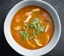 Том ям с креветками