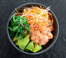 Боул спайси лосось