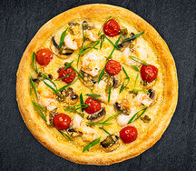 Пицца Том Ям с креветками