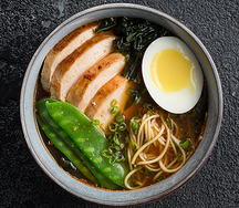 Рамен с курицей