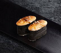 Суши запеченные с креветкой