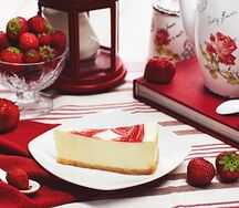Чизкейк клубничный