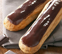 Пирожное заварное Эклер шоколадный 1 шт