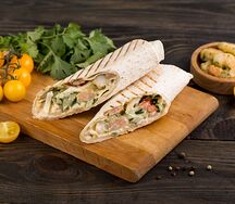 Шаверма с креветками