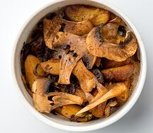 Картофель с грибами