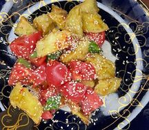 Салат Хрустящий баклажан