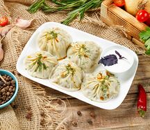 Манты с говядиной