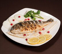 Дорада на углях